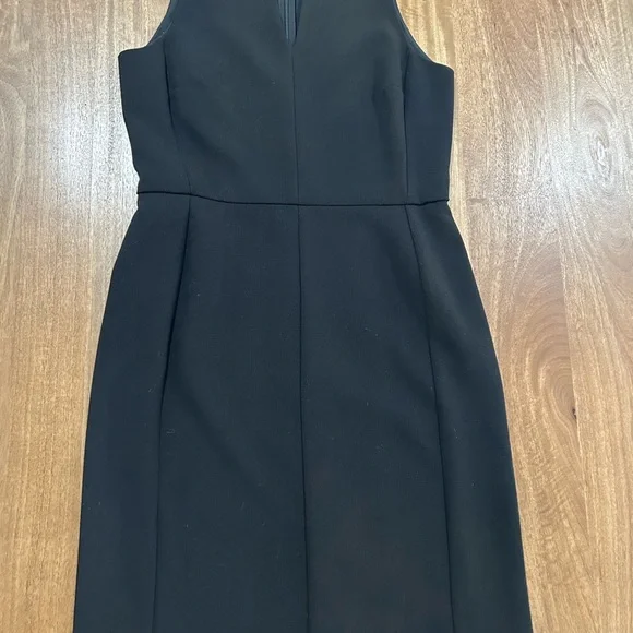 LOFT Black Midi Dress - Picture 6 of 9